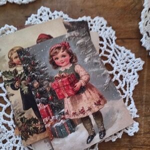Set #10 Christmas Yesteryear Vibe 6 Postcard
